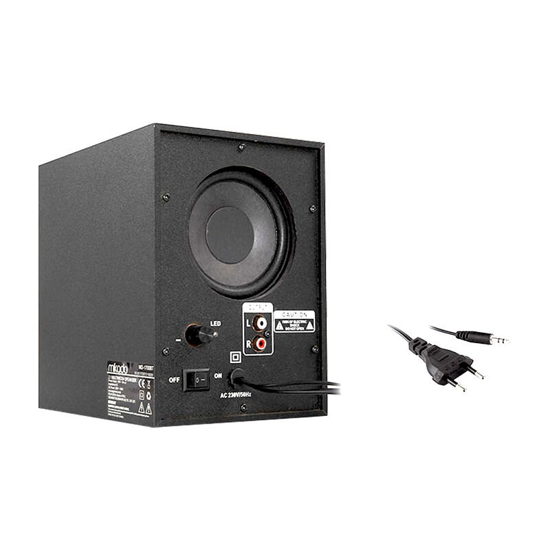 Mikado MD-1700BT 2+1 Siyah USB/SD/FM/Bt Destekli Hoparlör