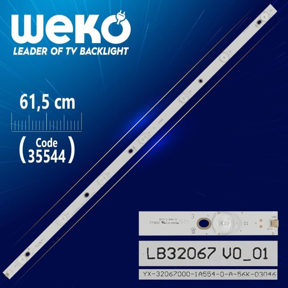LB32067 V0_01 - YX-32067000-1A554-0-A-56K-03046 - 7 Ledli 61.5 Cm - WK-431 Led Tv Bar