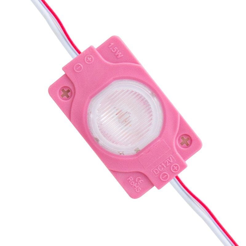 Powermaster 12 Volt 1.5 Watt Pembe Modül Led