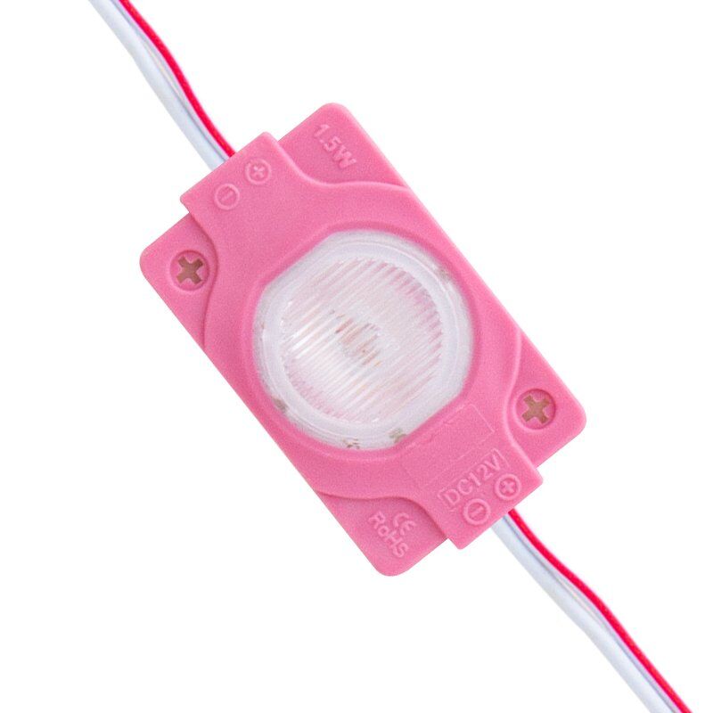 Powermaster 12 Volt 1.5 Watt Pembe Modül Led