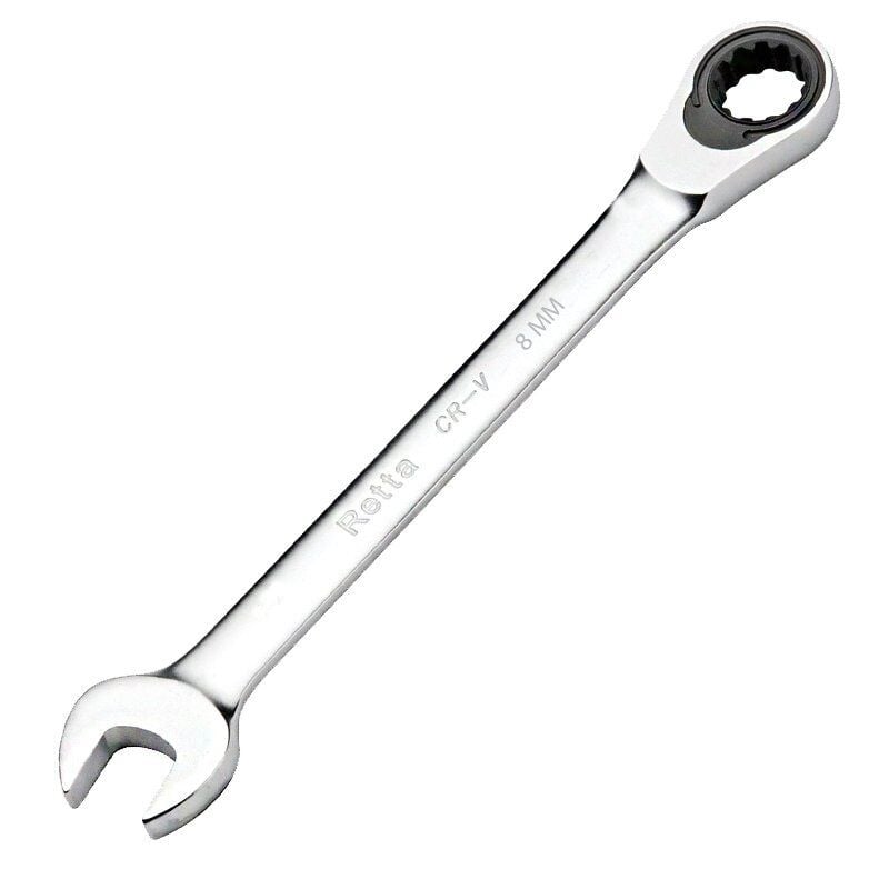 Retta RCA0208 8 Mm Cırcır Kombine Anahtar