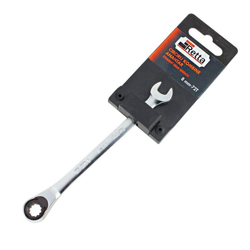 Retta RCA0208 8 Mm Cırcır Kombine Anahtar