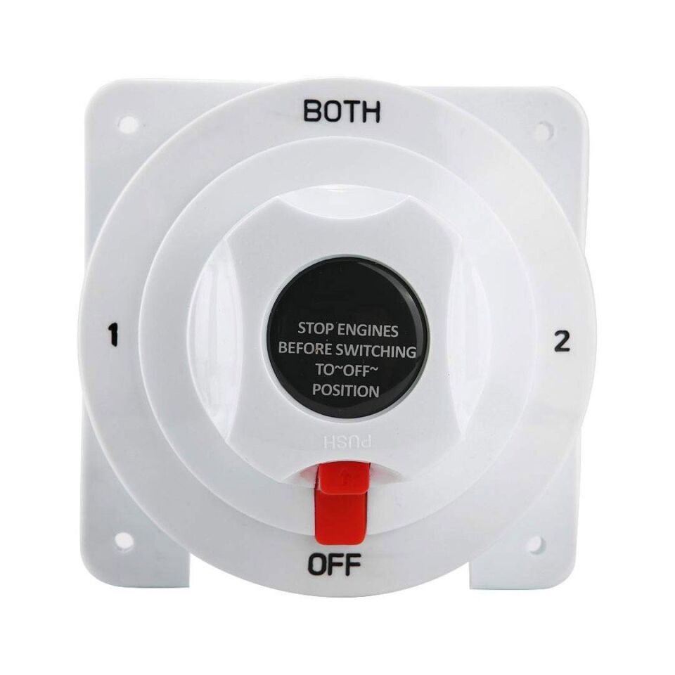 Powermaster IC-275B Akü Şalteri 175A 3P 12-24V 1+2 Çift Devreli