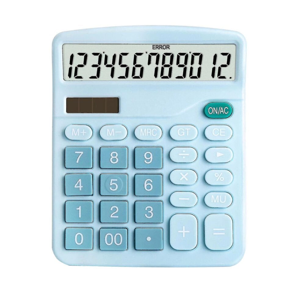 PowerMaster PM-24066 12 Basamaklı Solarlı Hesap Makinesi