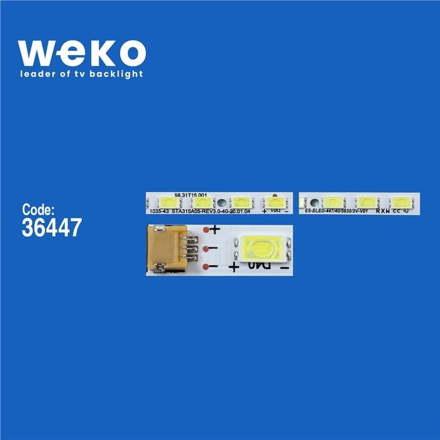 Wkset-6319 36447X2 Sta315a13_Rev1.0_40_100726 2 Adet Led Bar (40Led)