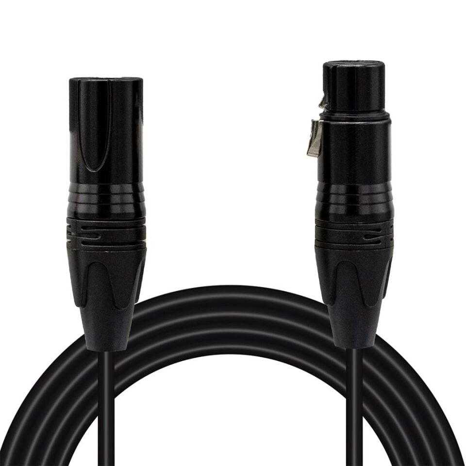Magicvoice YN105 10 Metre Canon XLR Dişi - Canon XLR Erkek Stereo Plastik Jak Mikrofon Ses Kablosu