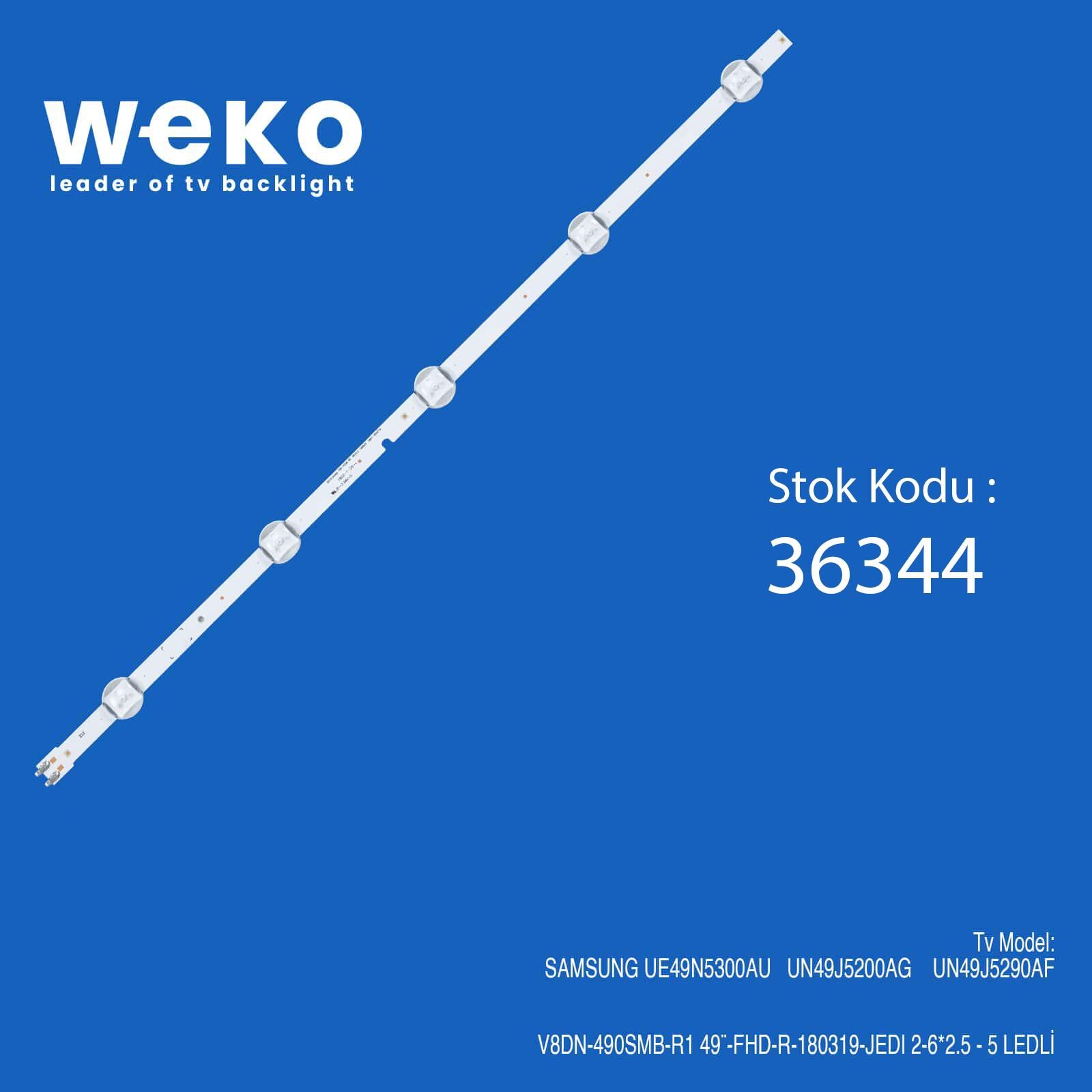 V8dn-490Smb-R1 49¨-Fhd-R-180319-Jedı 2-6*2.5 - 5 Ledli