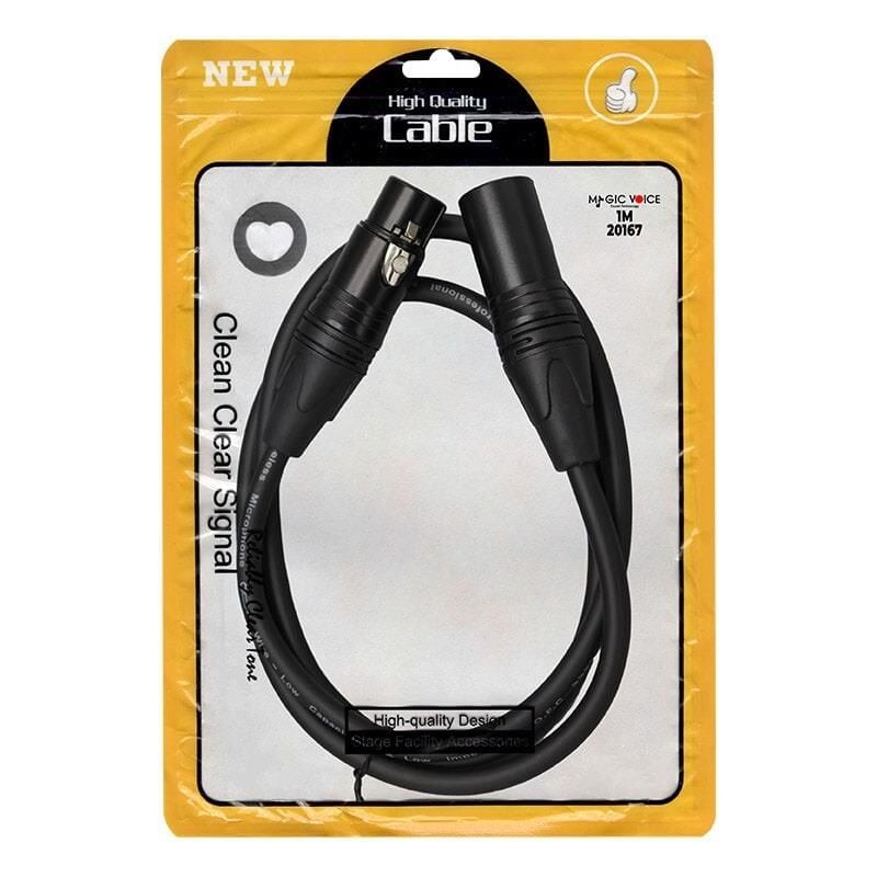 Magicvoice LD381 Canon Erkek - Canon Dişi 1 Metre Kablo