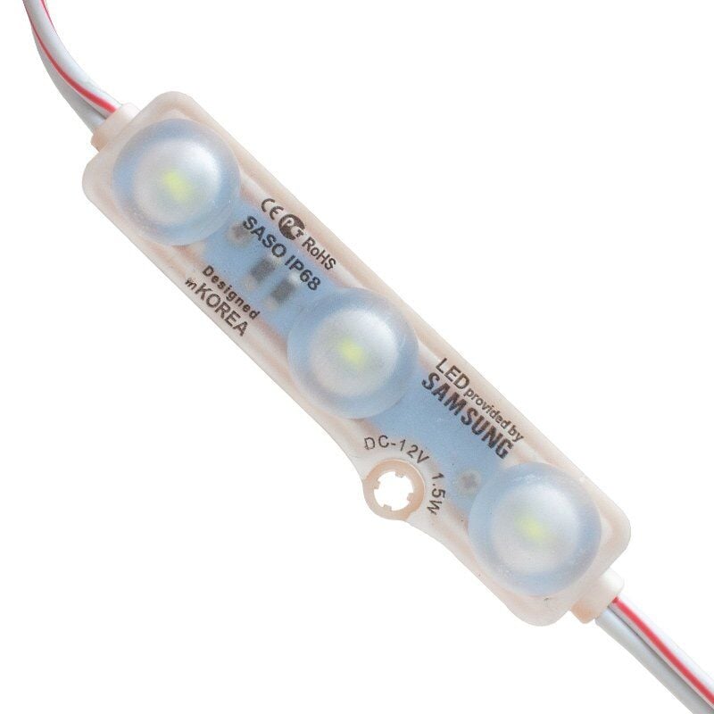 Powermaster 12 Volt 1.5 Watt Mat Kapak Beyaz Modül Led