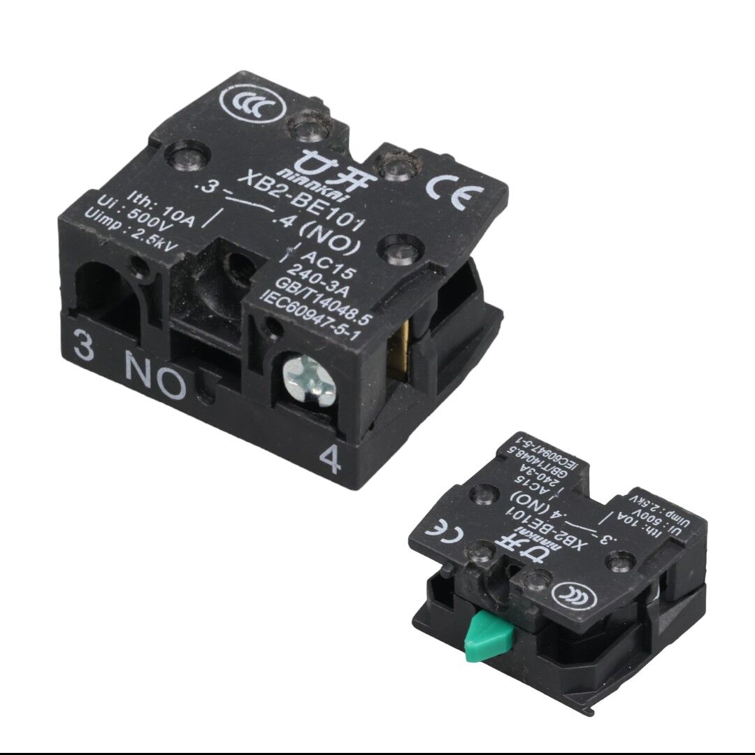 Intercom Lay5-Be101 22 Mm Kontak Blok No Yeşil