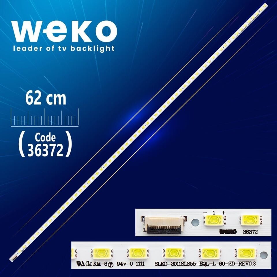 55INCH-2D2E-60A S1L4-550SMA-R1-60 LEDLİ-62 CM - Tv Led Bar