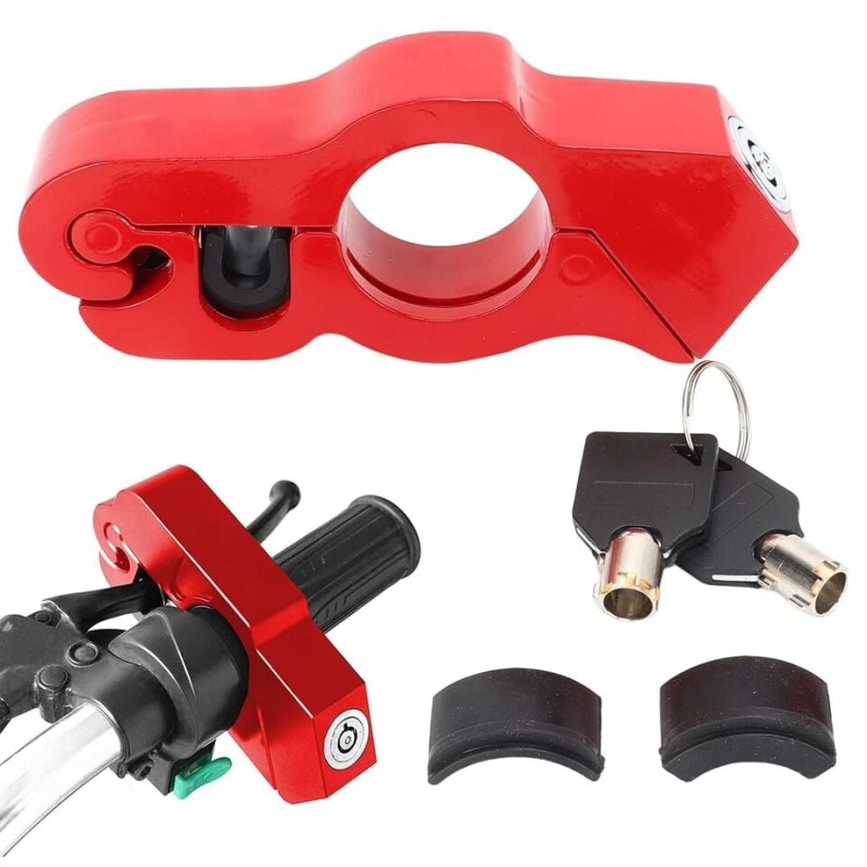 Powermaster PM-29081 Motosiklet Scooter Elcik Gidon Fren Kilidi