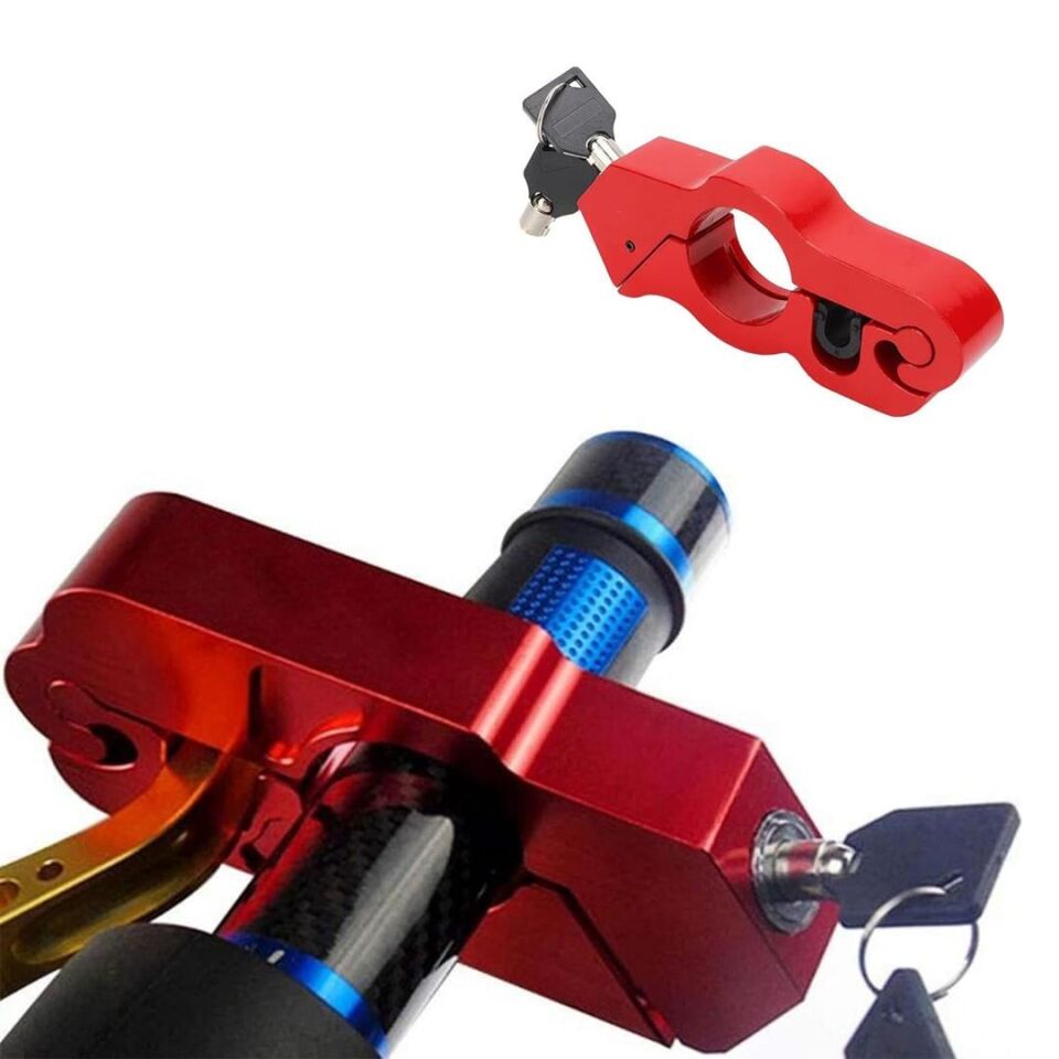 Powermaster PM-29081 Motosiklet Scooter Elcik Gidon Fren Kilidi