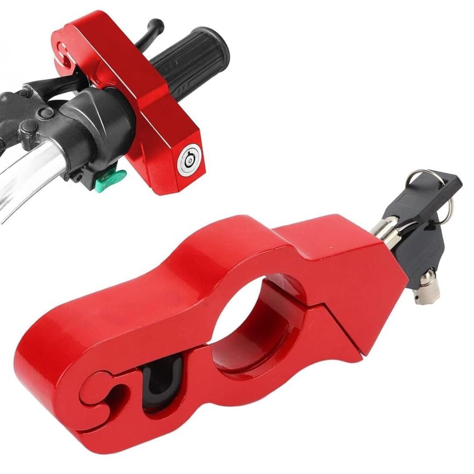 Powermaster PM-29081 Motosiklet Scooter Elcik Gidon Fren Kilidi