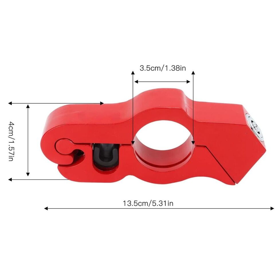 Powermaster PM-29081 Motosiklet Scooter Elcik Gidon Fren Kilidi
