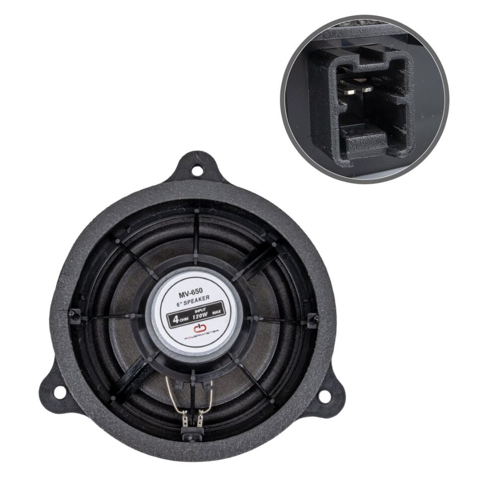 MagicVoice MV-650 6'' 16 Cm 4 Ohm Max 120 Watt Üçgen Oto Hoparlör