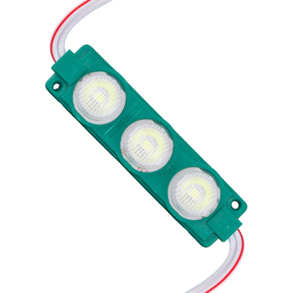 Powermaster 12 Volt 3 Watt Yeşil Modül Led