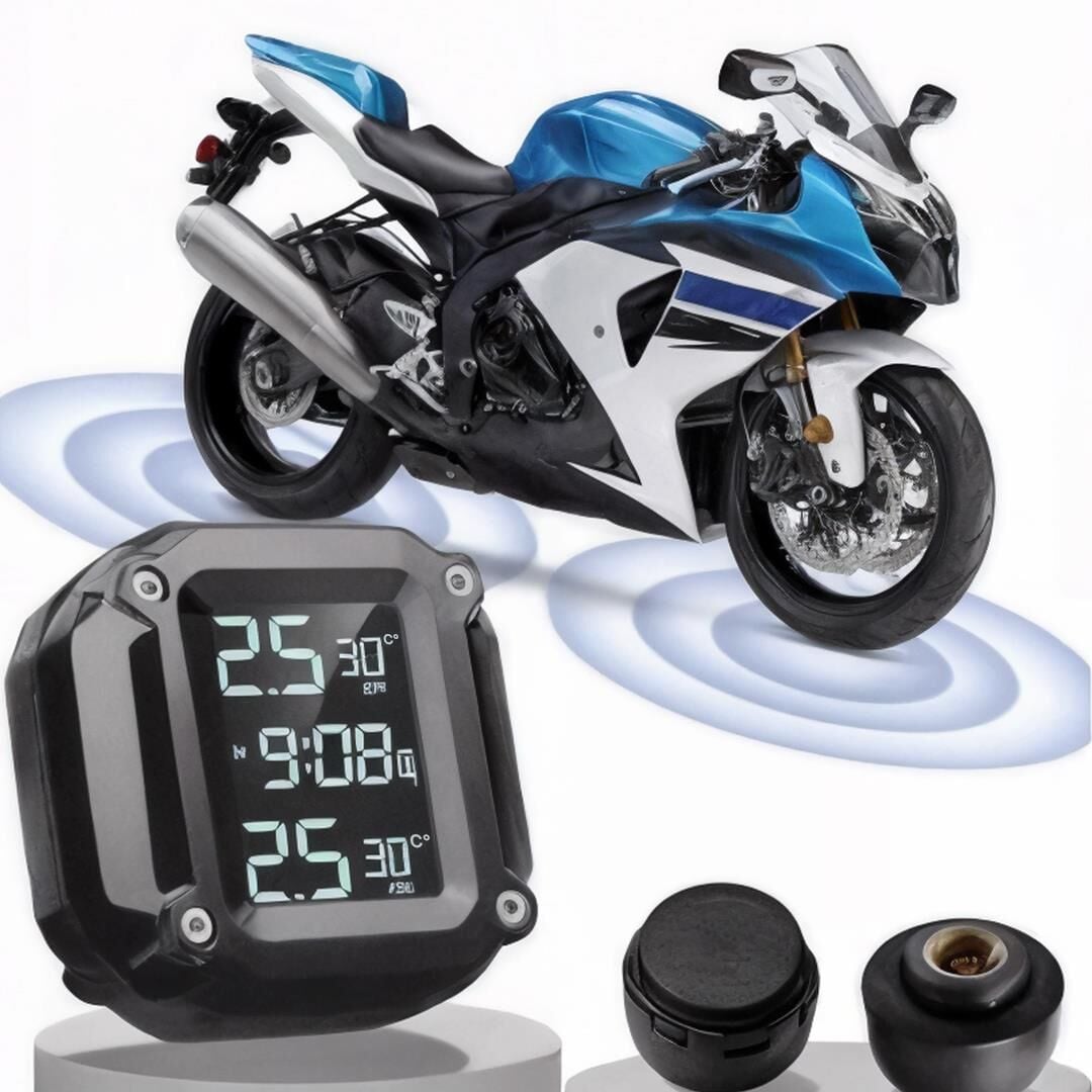 Powermaster PM-28656 Motosiklet Kablosuz Lastik Basınç Ve Sıcaklık İzleme Sistemi