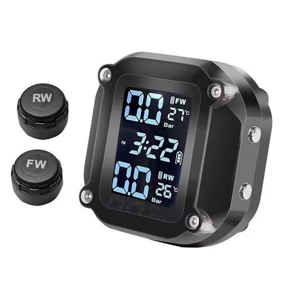 Powermaster PM-28656 Motosiklet Kablosuz Lastik Basınç Ve Sıcaklık İzleme Sistemi