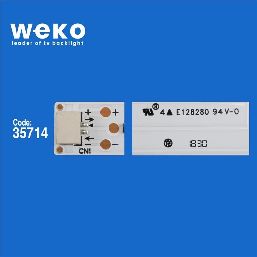 Wkset-6760 35714X4 Lg Innotek 43Inch Funai_ Rev.A  4 Adet Led Bar