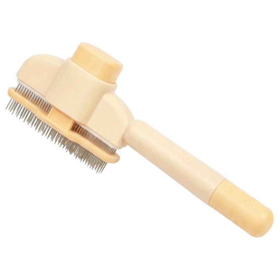 Sunup SN-29186 Otomatik Temizlenen Kedi Köpek Tarağı Pratik Tüy Toplayıcı Bakım Fırçası