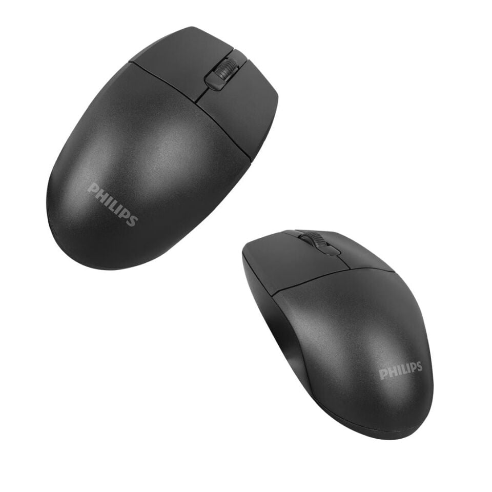 Philips SPK7347B Kablosuz USB 1200DPI Sessiz Optik Mouse