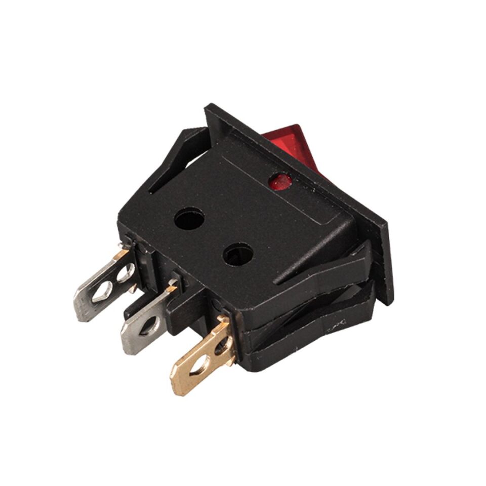 Powermaster IC-113-8 Tekli Işıklı On-Off Anahtar