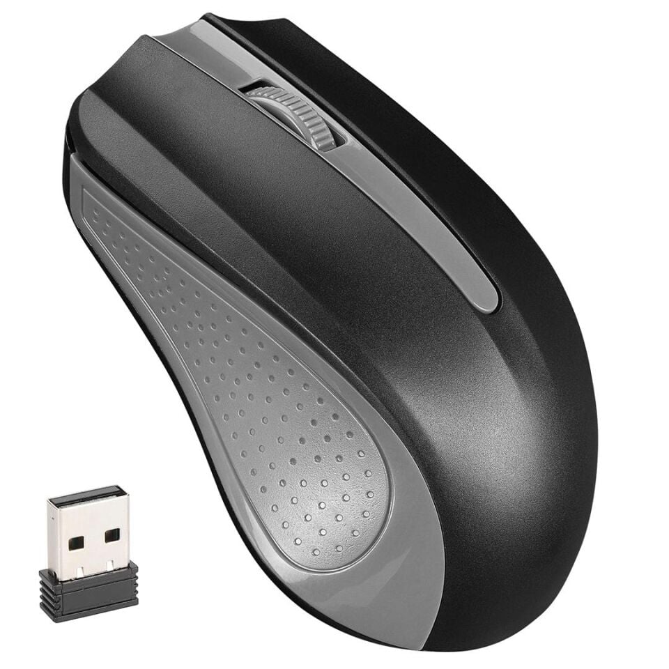 Everest SM-537 USB Siyah-Gri 2.4Ghz 1600DPI Kablosuz Optik Mouse