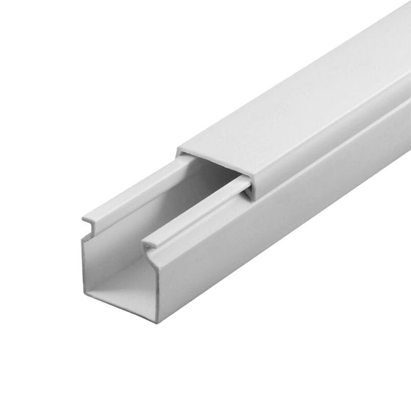 Powermaster 16 x 16 Yapışkan Bantlı PVC Kablo Kanalı 2 Metre