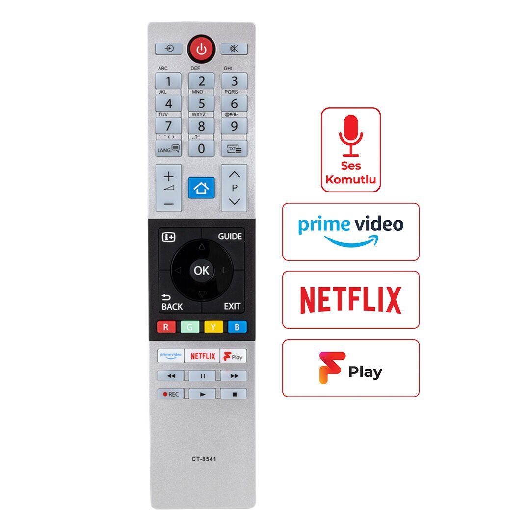 Toshiba CT-8541 RC42150P Lcd Led Tv Kumanda