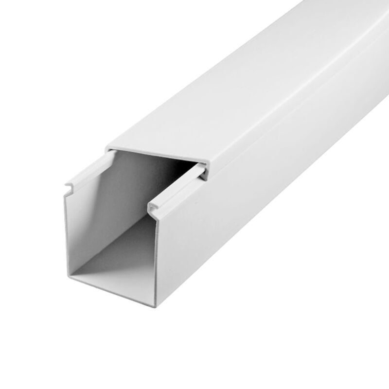 Powermaster 40 x 40 Yapışkan Bantlı PVC Kablo Kanalı 2 Metre