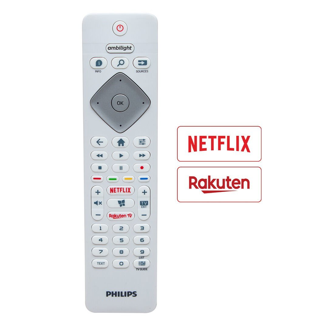 Philips Ambilight Beyaz Lcd Led Tv Kumanda