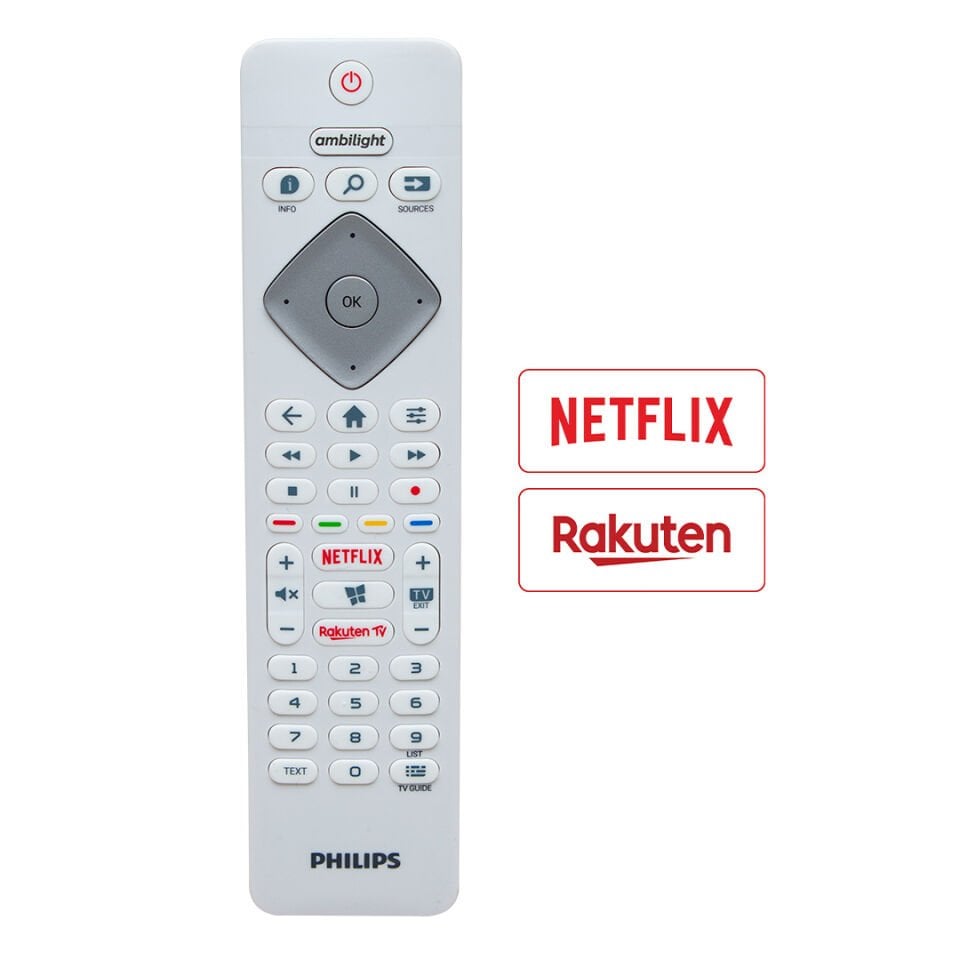 Philips Ambilight Beyaz Lcd Led Tv Kumanda