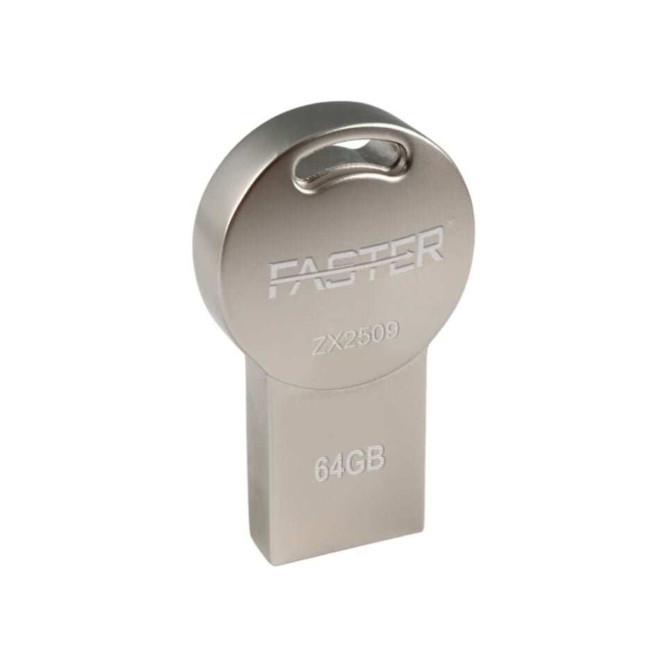 Faster 64 Gb Metal USB Flash Bellek