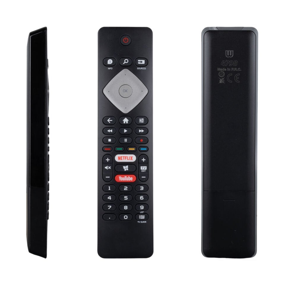 Philips Netflix Youtube Tuşlu Lcd Led Tv Kumanda