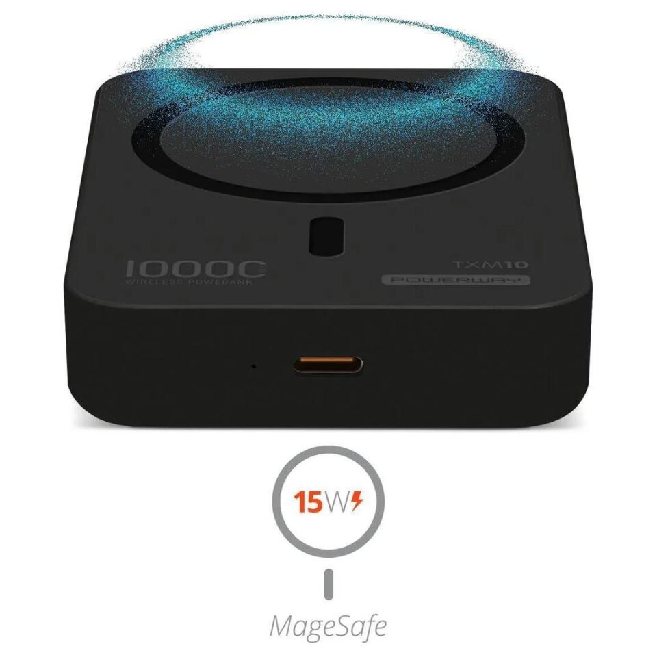 Powerway 10.000Mah PD15W Magsafe Kablosuz Wireless Powerbank
