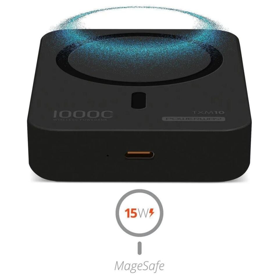 Powerway 10.000Mah PD15W Magsafe Kablosuz Wireless Powerbank