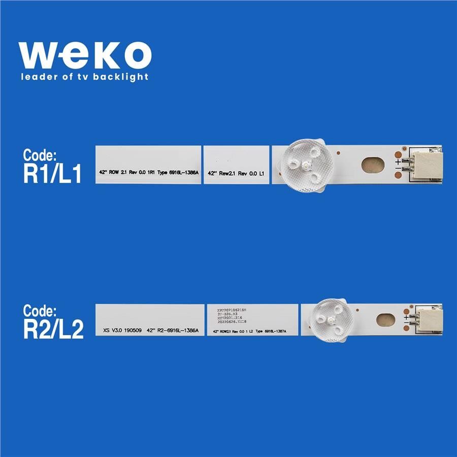 Wkset-6364 35756X3 35757X3 35758X2 35759X2 42 Row2.1 Rev 0.6 1 82,5 Cm Birleştirilmiş Led Kodu 5 Adet Led Bar