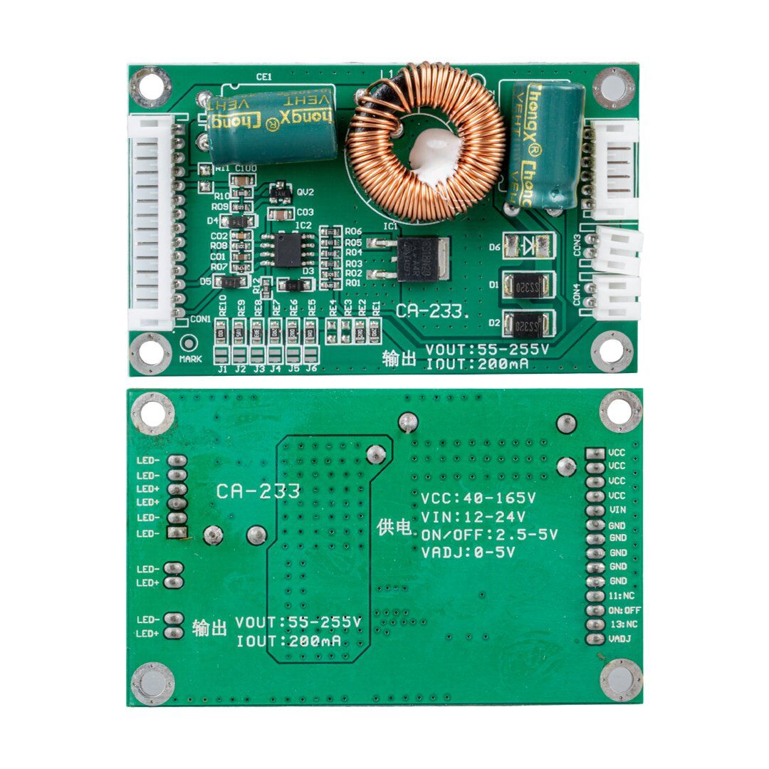 Weko CA-233 Lcd-Led Universal Yükseltici Board 32-60 Inch 40-165 Volt Girişli 55-255 Volt Çıkışlı