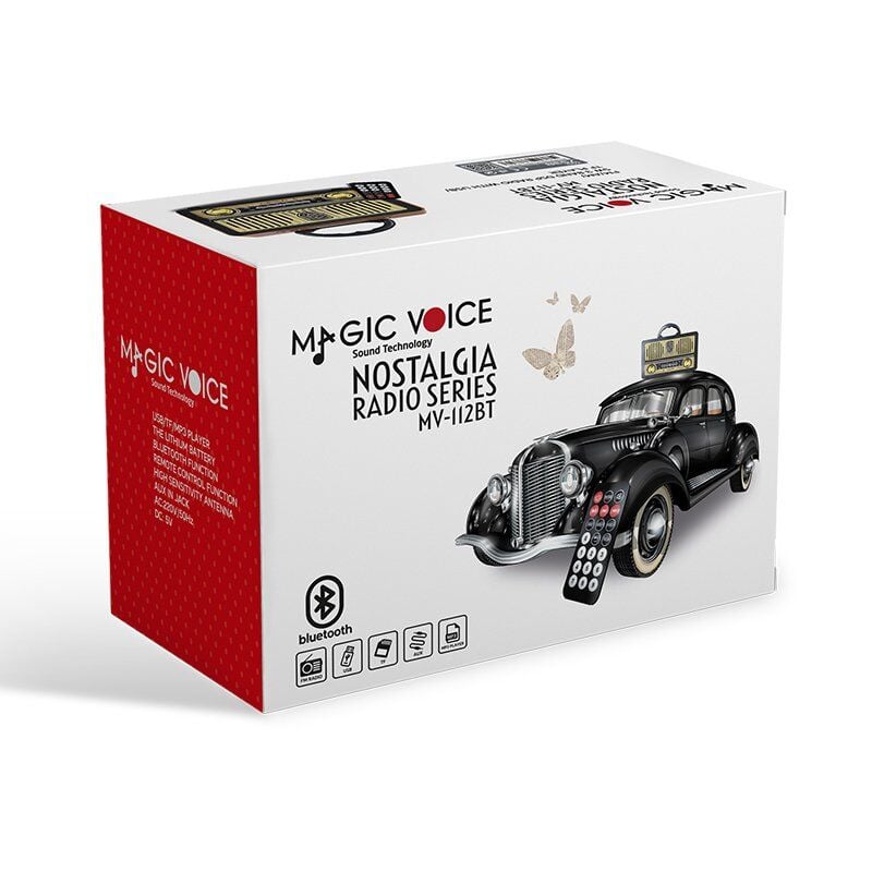 MagicVoice MV-112BT Bluetooth Destekli Nostaljik Radyo