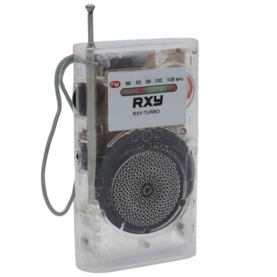 Roxy RXY-Turbo Cep Tipi Mini Analog Fm Radyo