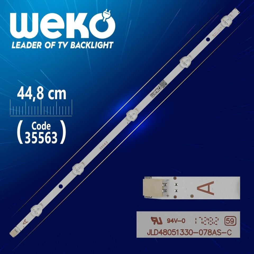 JL.D48051330-078AS-C 18AD53-2 0324 - 44.8 Cm  5 Ledli - WK-1081 Led Tv Bar