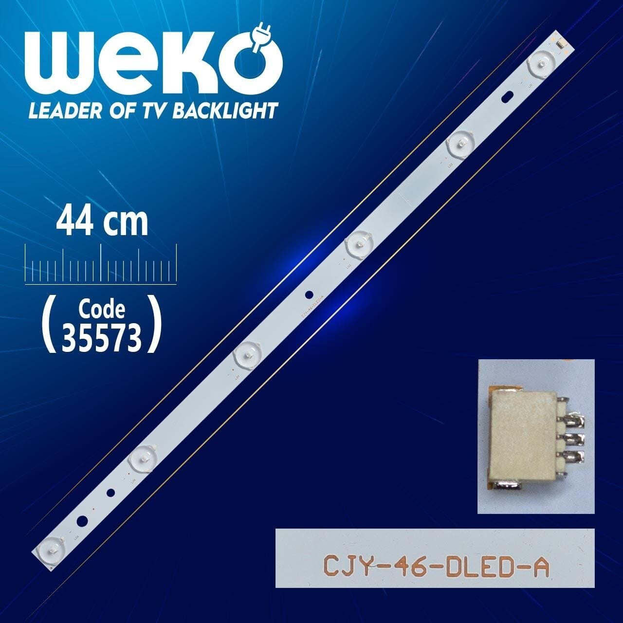 CJY-46-DLED-A - 44 Cm - 6 Ledli - (WK-1090) Tv Led Bar