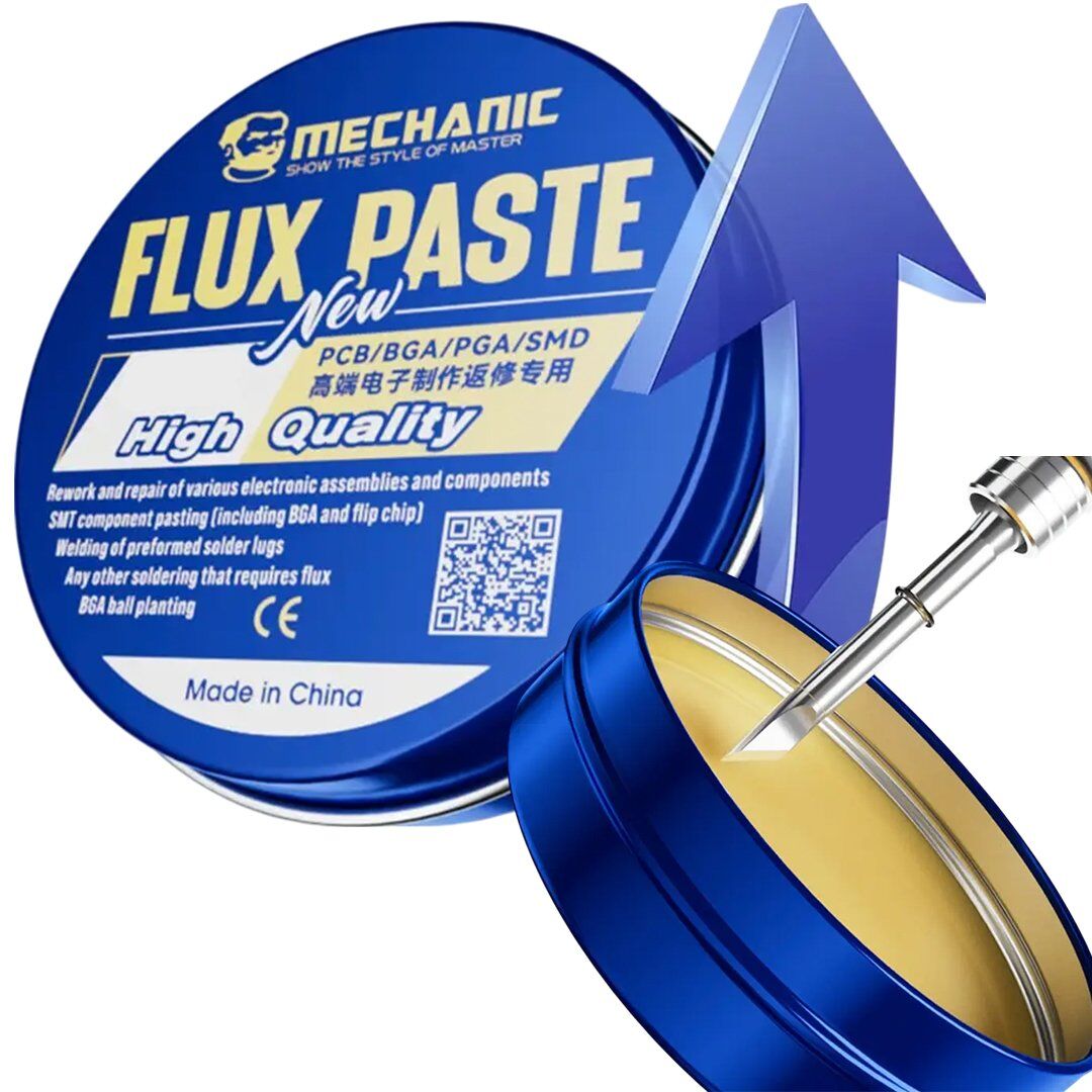 PowerMaster UV50 50 Gram Lehim Flux Pastası PCB-BGA-PGA-SMD