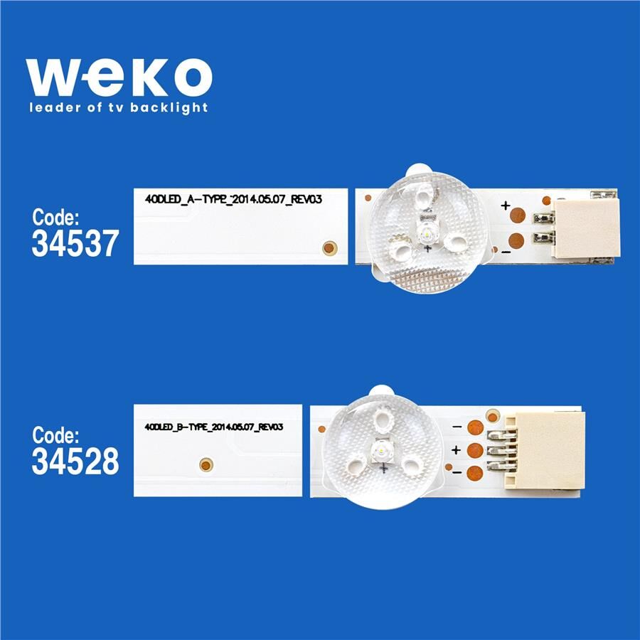 Wkset-5012 34528X1 34537X4 40Dled_A-B 5 Adet Led Bar