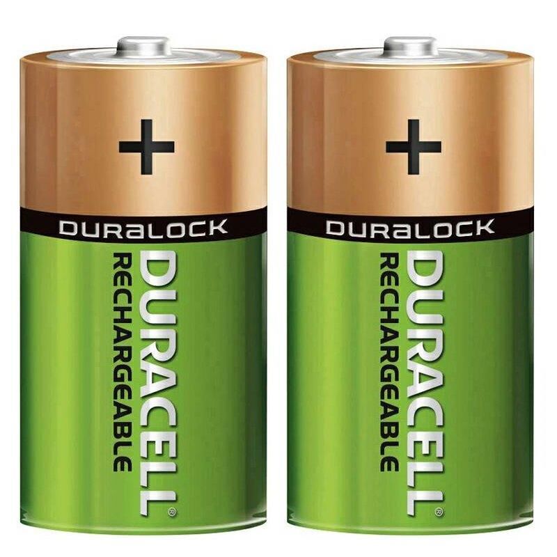 Duracell C Orta Boy 3000mAh Ni-Mh Şarj Edilebilir 2'li Pil