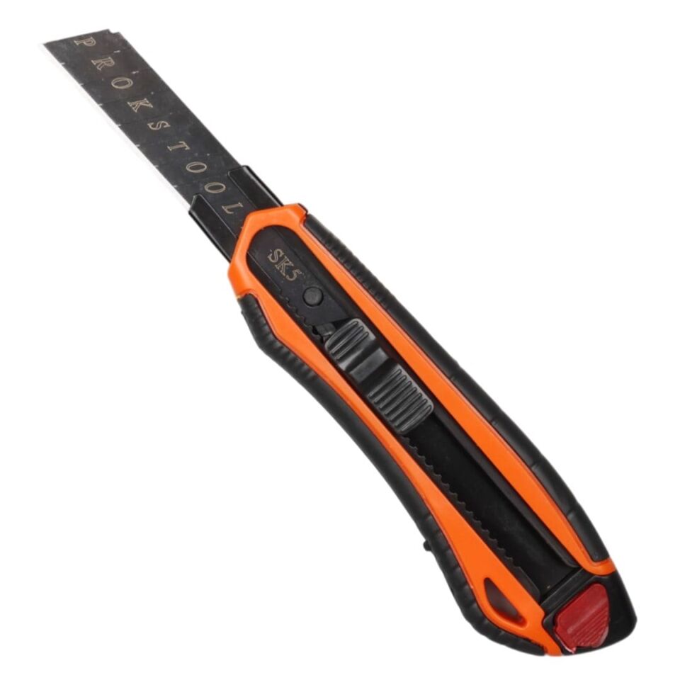 Sunup SN-27095 Plastik Gövde Profesyonel 18 Mm Metal Maket Bıçağı - Falçata
