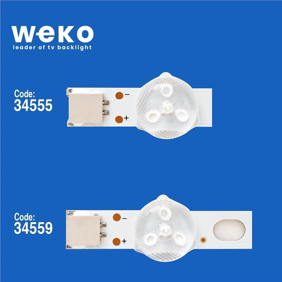 Wkset-5019 34555X2 34559X4 42 Vnb Reduced 6 Adet Led Bar