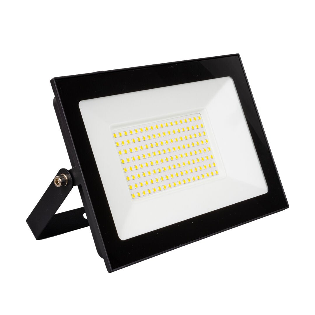 PowerMaster PM-22587 100 Watt Siyah Slim Kasa Led Projektör