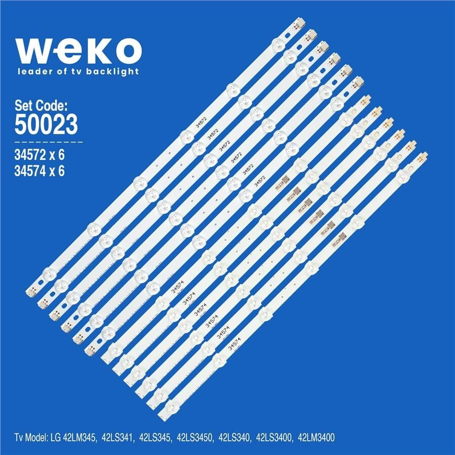 Wkset-5023 34572X6 34574X6 42 Row Rev0.8 12 Adet Led Bar